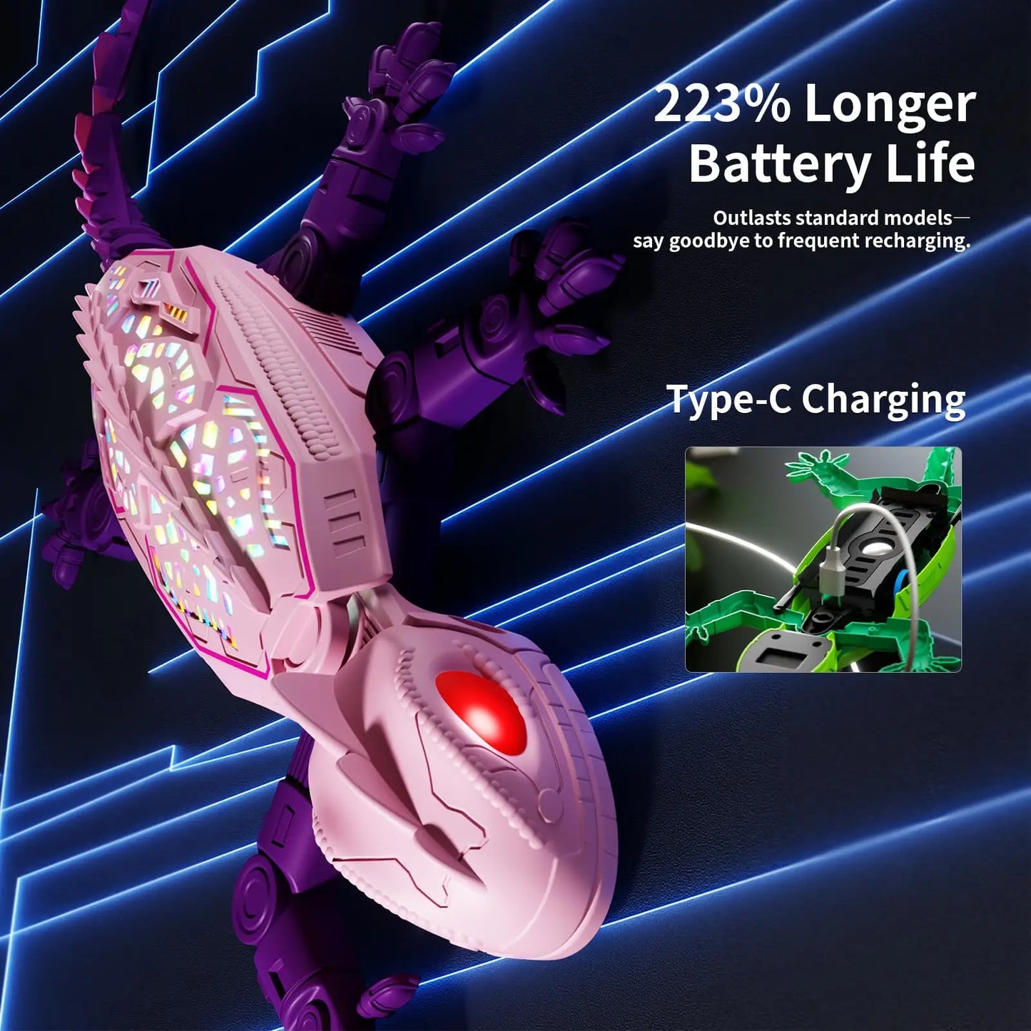Remote Control Climbing Gecko Toy