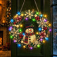 Hot Sale⛄Christmas Pearl Diamond Painting Pendant DIY Kit with LED String Lights