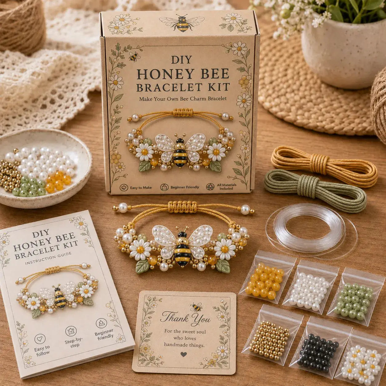 Enchanted Garden Charm Bracelet DIY Kit Series