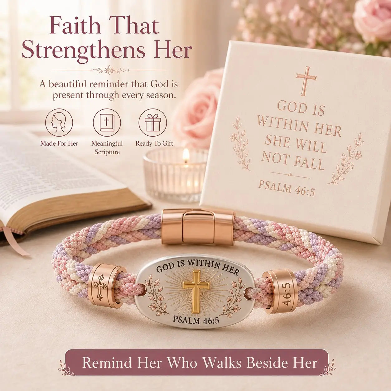 Christian Scripture Faith Bracelet Collection