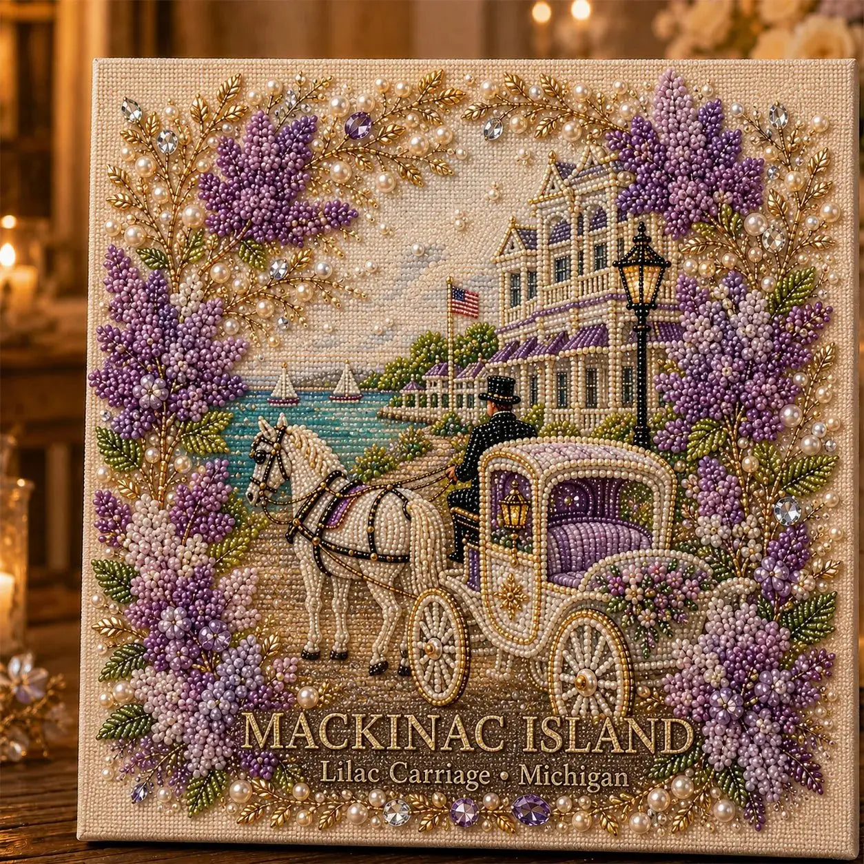 Timeless American Destinations DIY Art Kit
