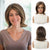 Women's Short-length High-temperature Synthetic Fiber Wig