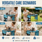 2-in-1 Foldable Pet Grooming Bed