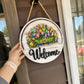 Interchangeable Welcome Sign for Front Door
