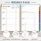 2027 Planner - Weekly and Monthly Calendar Planner Book