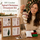 ☃️Crochet Snowman Spiral Ornament DIY Kit