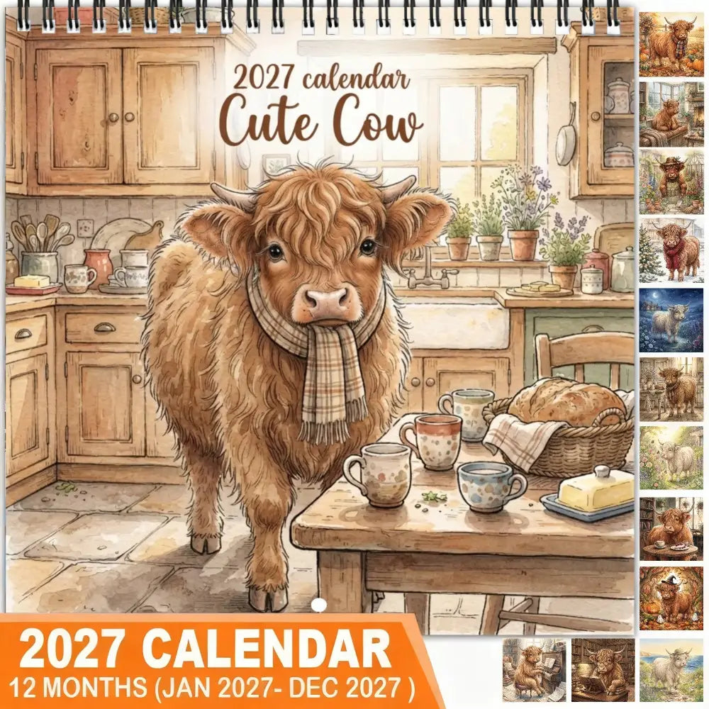 2027 Funny Wall Calendar