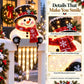 ☃️WinterGlow Snowman Icicle Light Decor
