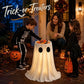 30-Inch Lighted Ghost Candy Bowl with Timer & Remote