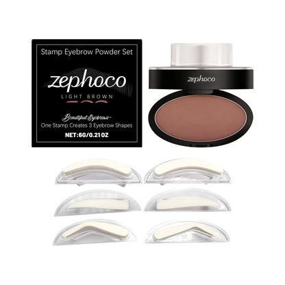 Waterproof Eyebrow Stamp Stencil Kit