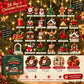 24-Day Christmas Ornament Advent Calendar | 6 DIY Bricks & 18 3D Figures to Hang & Keep 🎁