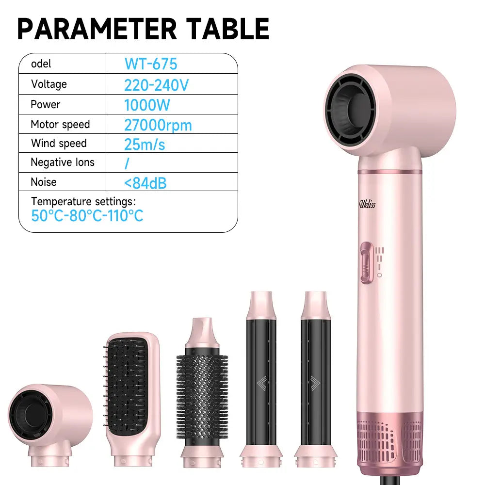 5-in-1 Hot Air Hairstyle Salon Brush