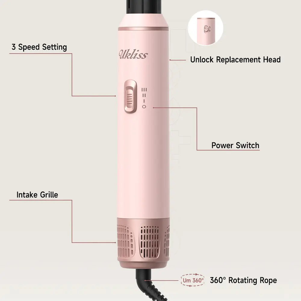 5-in-1 Hot Air Hairstyle Salon Brush