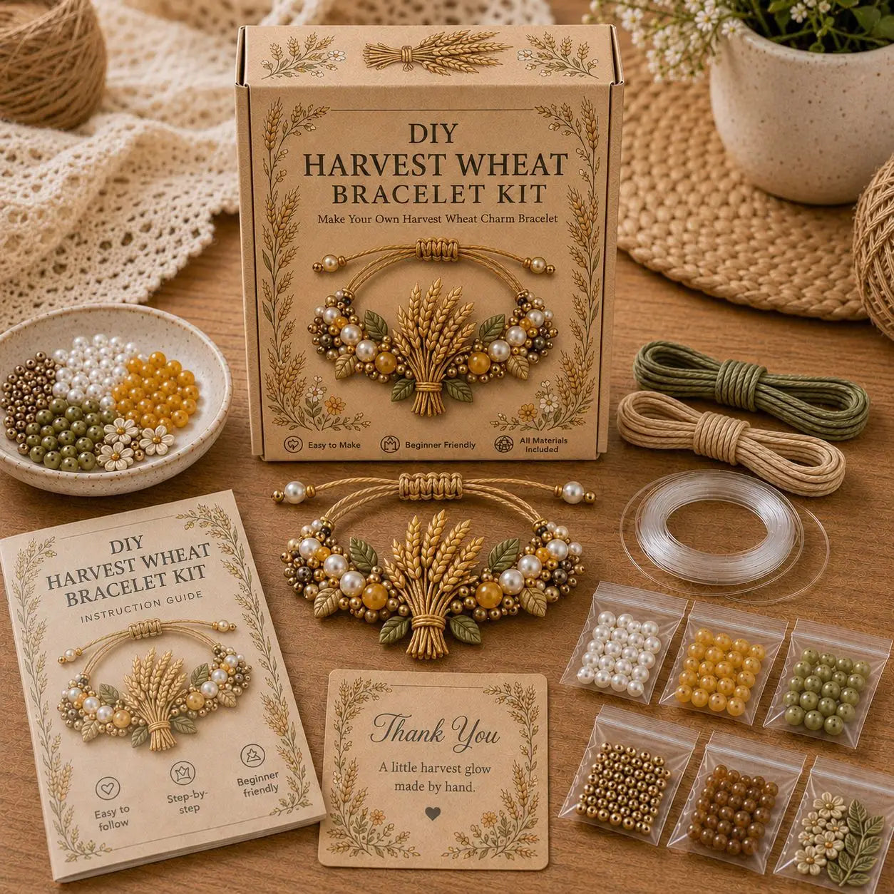 Enchanted Garden Charm Bracelet DIY Kit Series