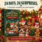 24-Day Christmas Ornament Advent Calendar | 6 DIY Bricks & 18 3D Figures to Hang & Keep 🎁