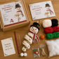 ☃️Crochet Snowman Spiral Ornament DIY Kit