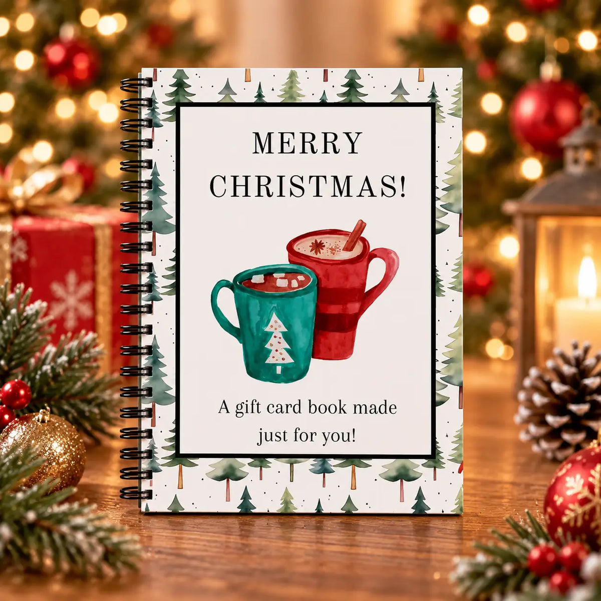 Christmas Gift Card Book