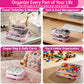 Clear Hard Plastic Zipper Case – Portable & Practical Travel Organizer 🔥