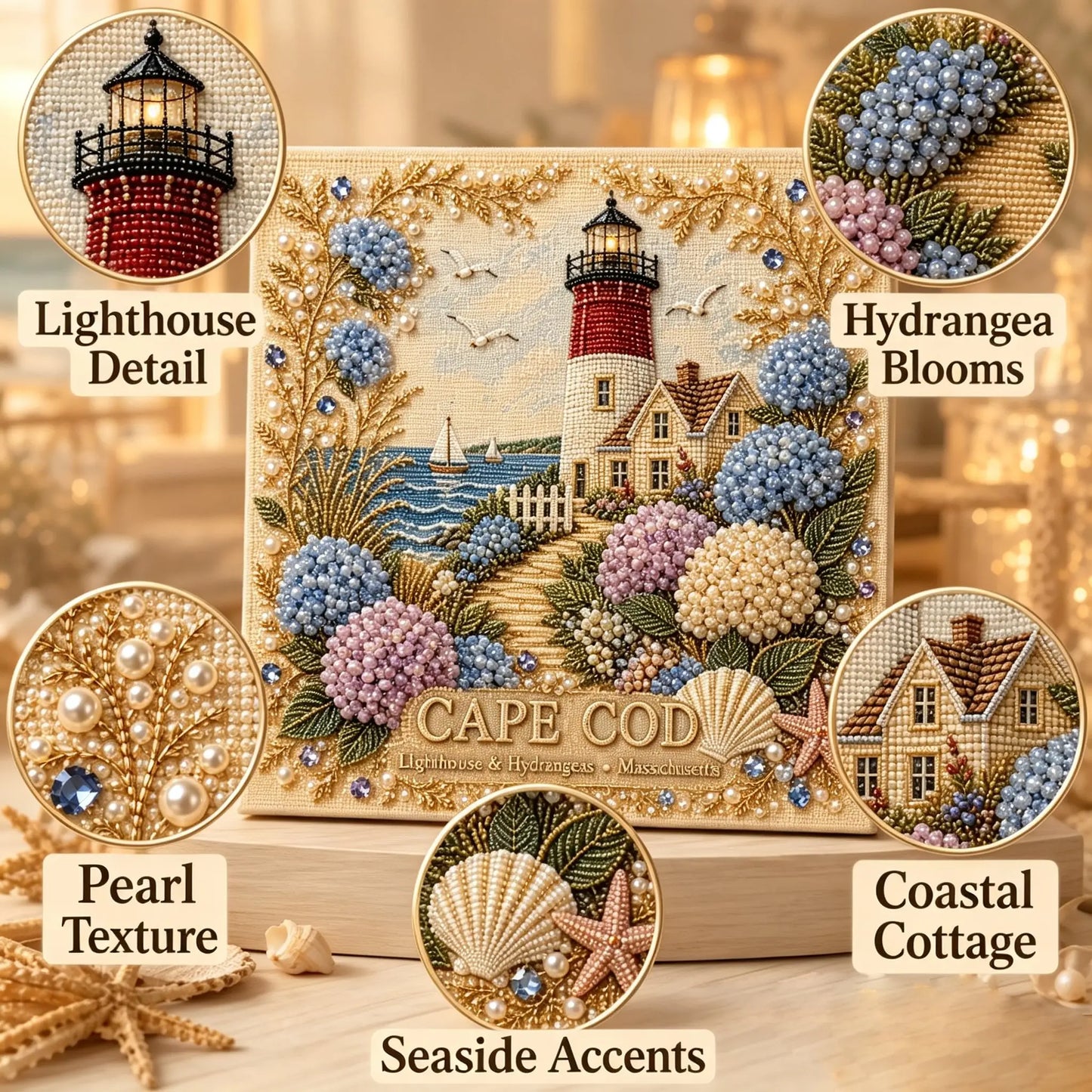 Timeless American Destinations DIY Art Kit