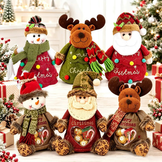 🎉Christmas Gift Bags Zipper Design