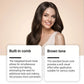 Unisex Grey Coverage Hair Dye with Hair Care