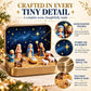 Mini Nativity Scene Keepsake Tin – Pocket-Sized Christmas Holy Family Set