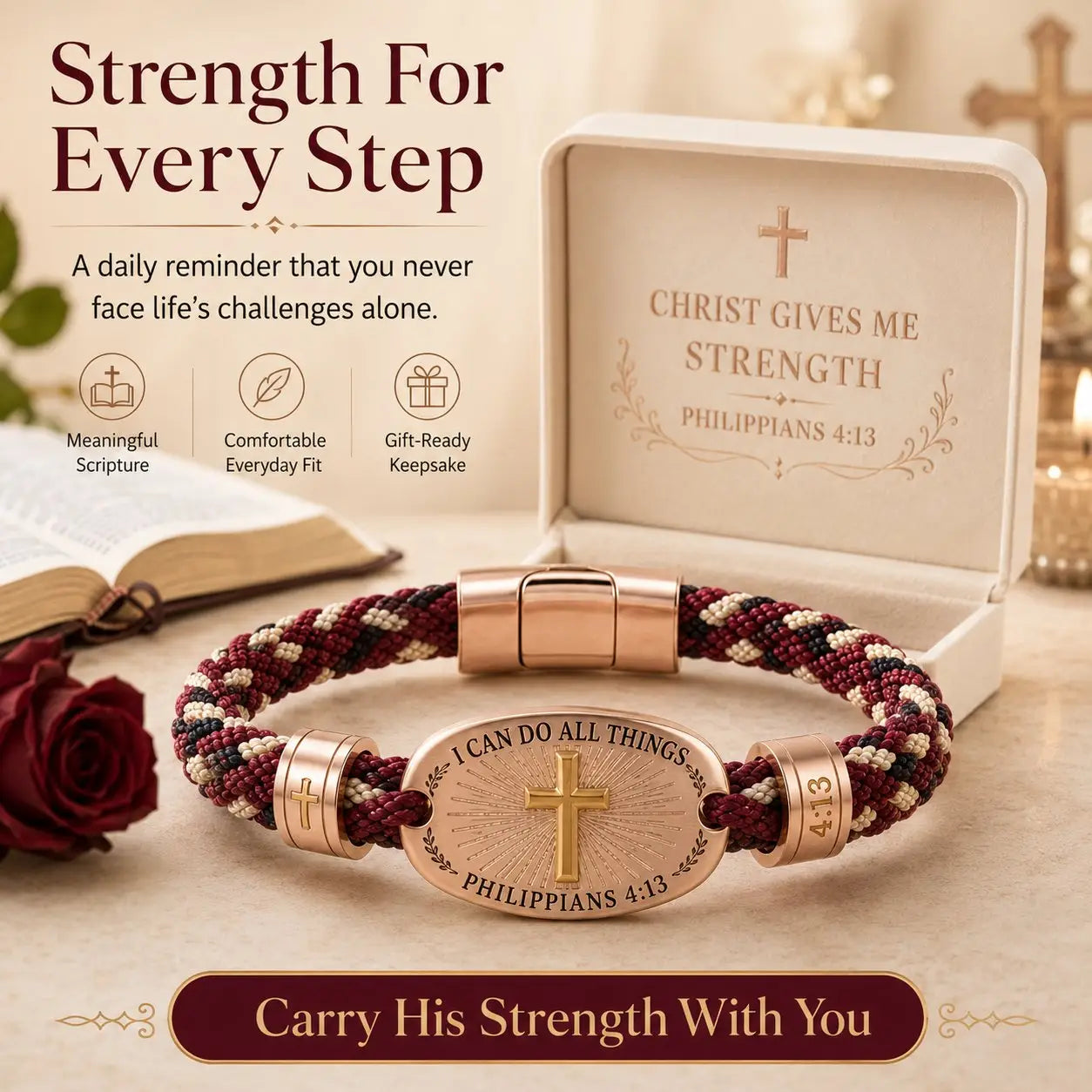 Christian Scripture Faith Bracelet Collection