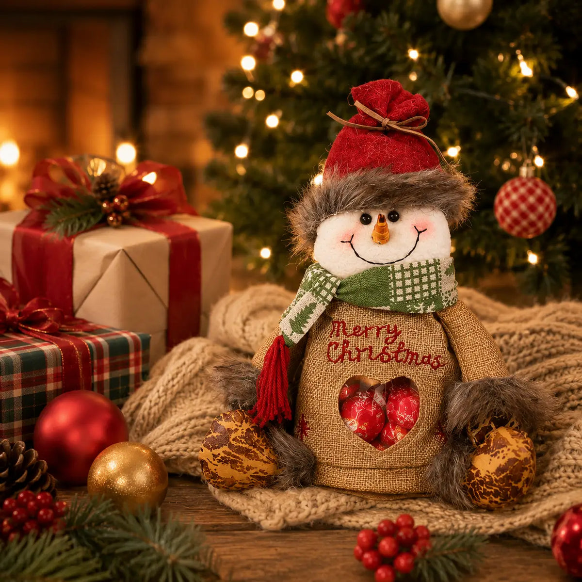 🎉Christmas Gift Bags Zipper Design