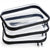 Clear Hard Plastic Zipper Case – Portable & Practical Travel Organizer 🔥