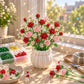 🌷DIY Beaded Wildflower Bouquet Kit – Create Your Own Floral Masterpiece