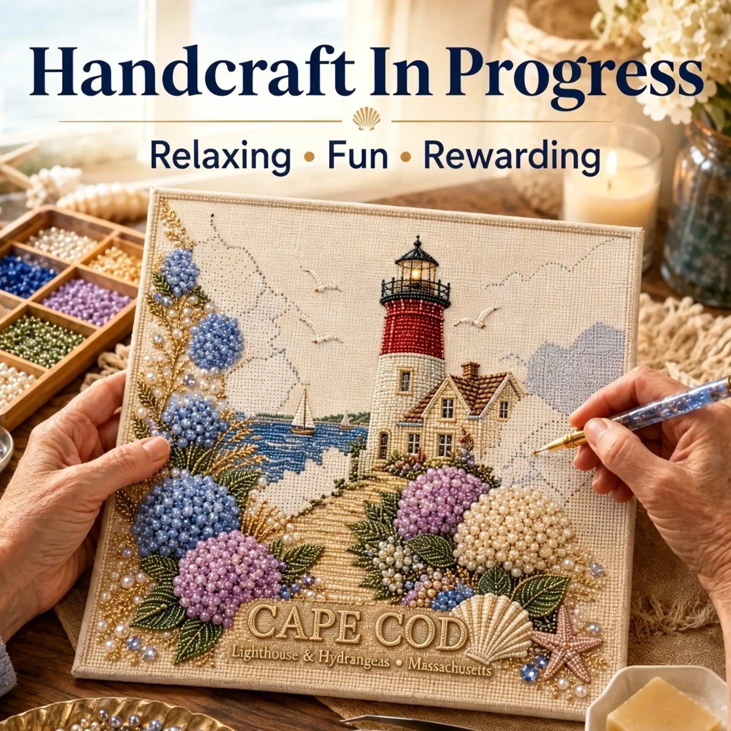 Timeless American Destinations DIY Art Kit