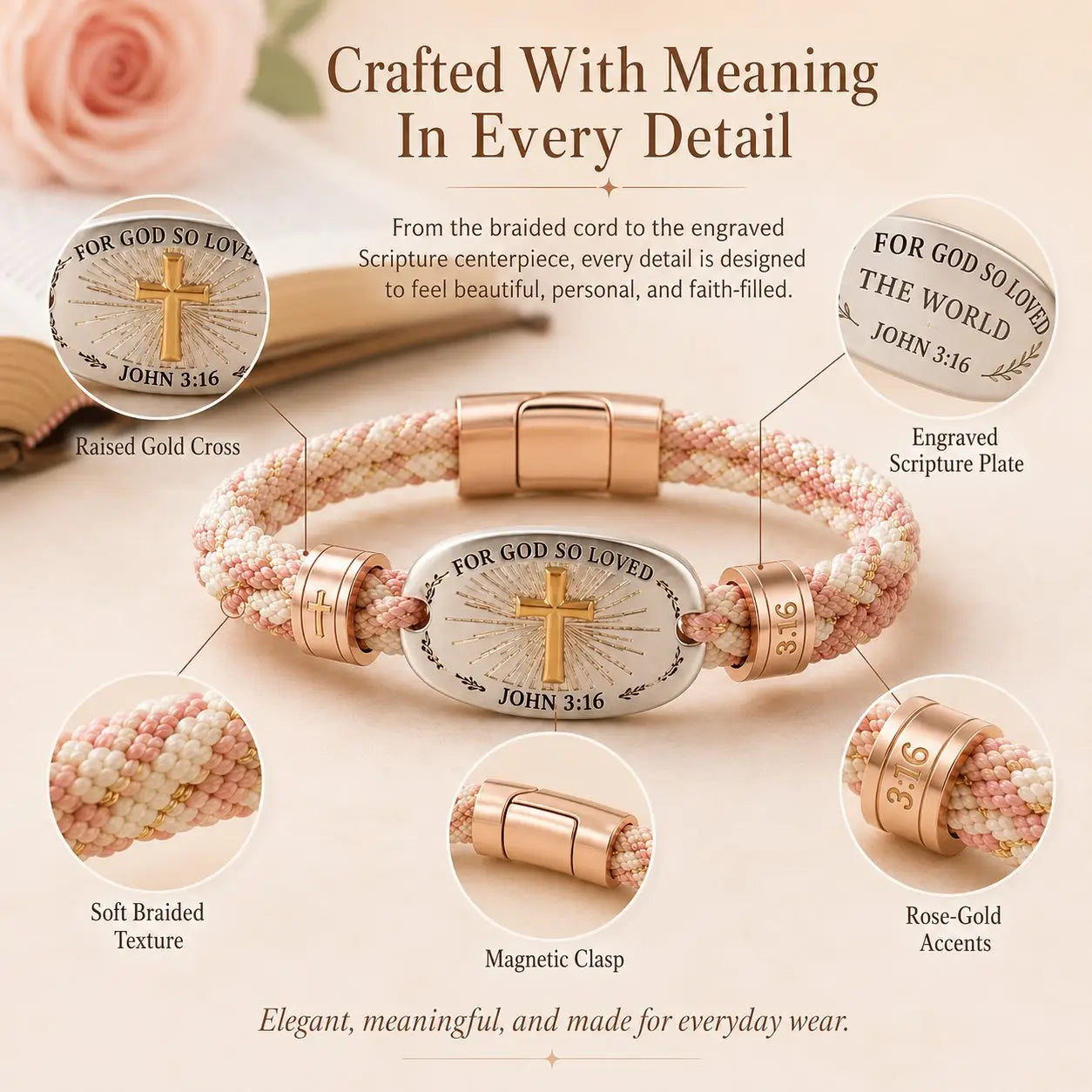 Christian Scripture Faith Bracelet Collection