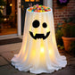 30-Inch Lighted Ghost Candy Bowl with Timer & Remote