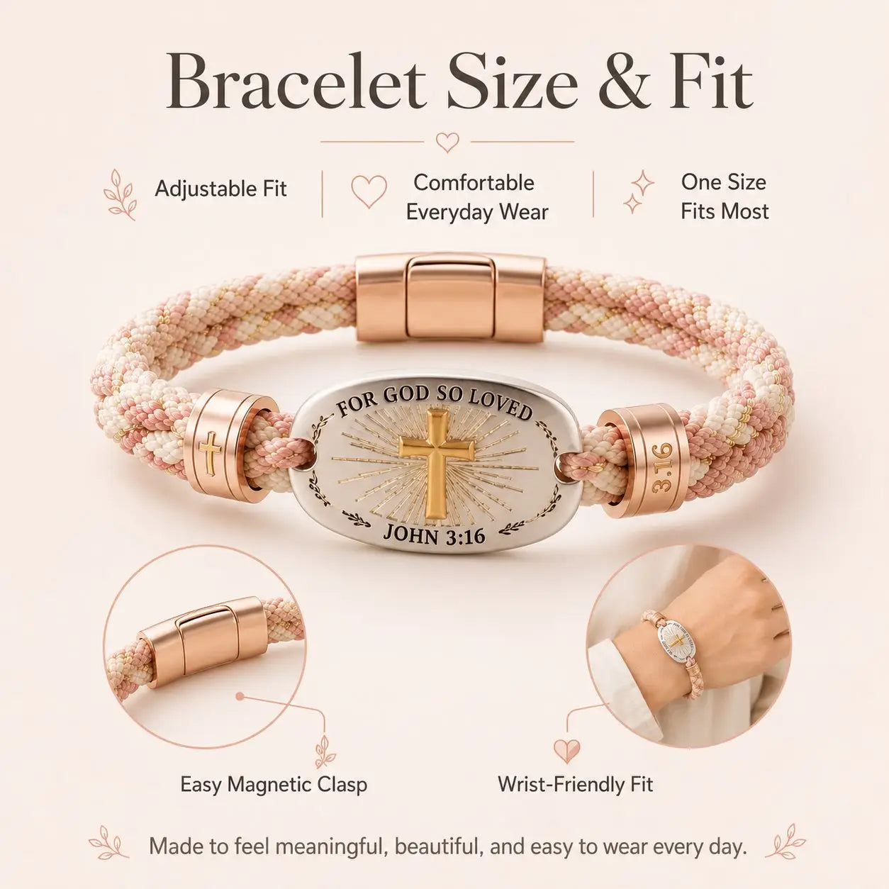 Christian Scripture Faith Bracelet Collection