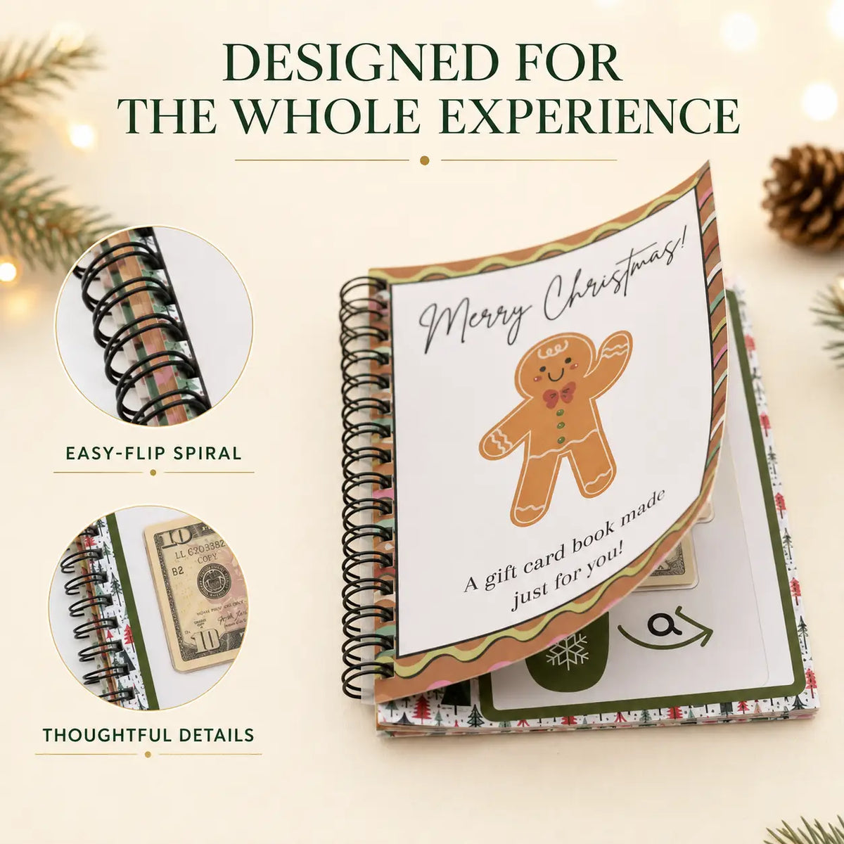 Christmas Gift Card Book