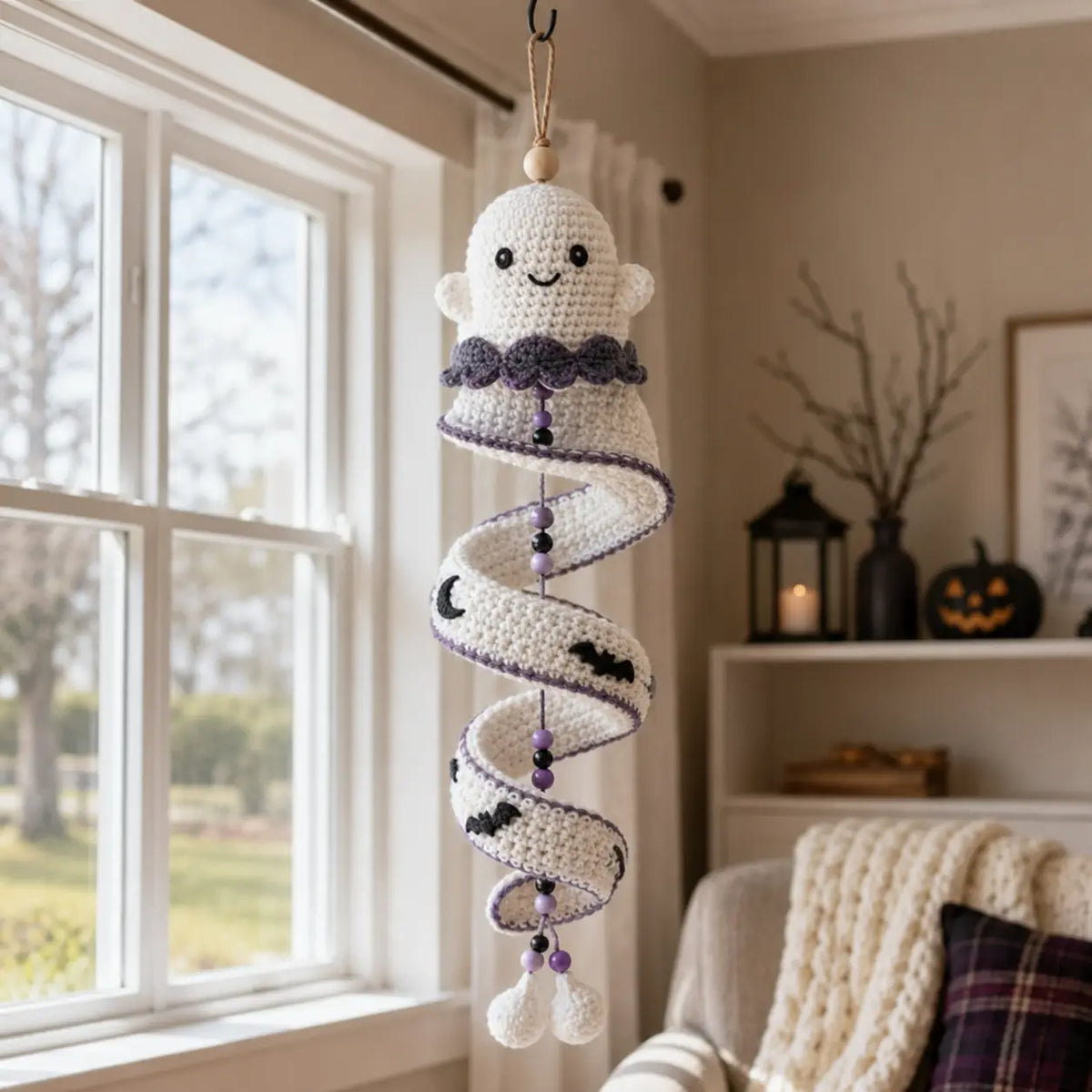 ☃️Crochet Snowman Spiral Ornament DIY Kit