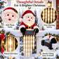 ☃️WinterGlow Snowman Icicle Light Decor