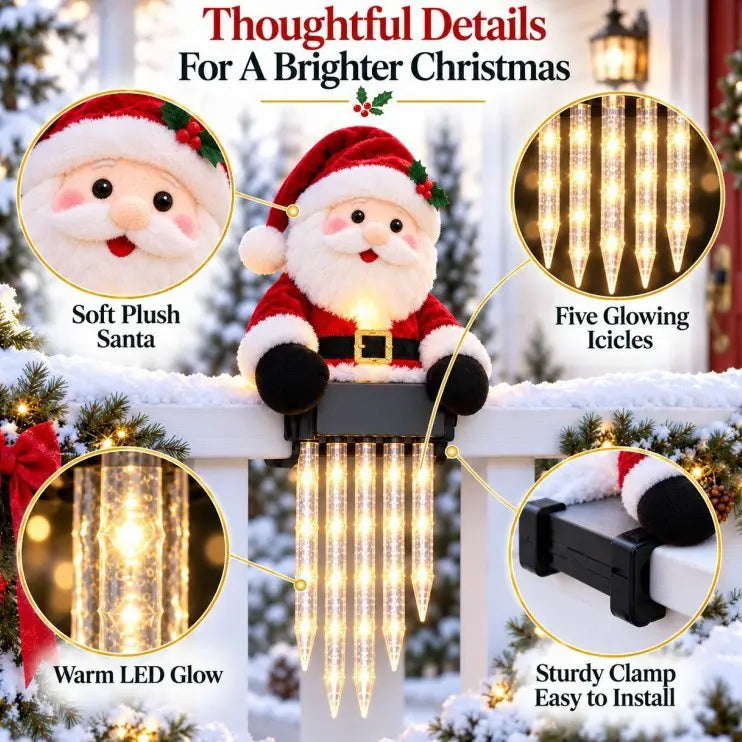 ☃️WinterGlow Snowman Icicle Light Decor
