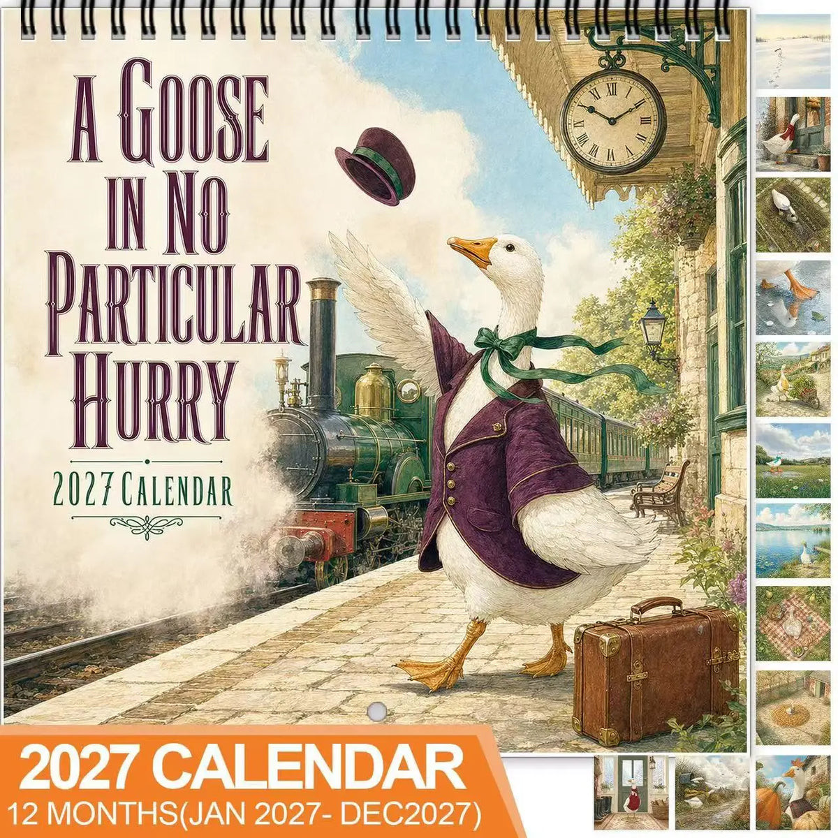 2027 Funny Wall Calendar