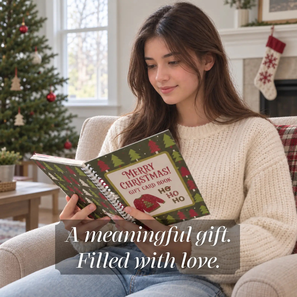 Christmas Gift Card Book