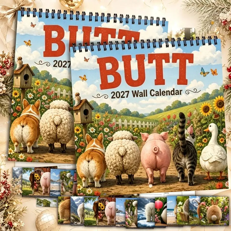 2027 Funny Wall Calendar