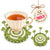Handmade Crochet Pop Up Floral Garden Coaster