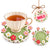 Handmade Crochet Pop Up Floral Garden Coaster
