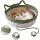 3-in-1 Cat Sleep Scratch Play Basket