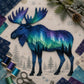 ⏳Last Day 49% OFF - 🌌🐺Northern Lights Wildlife DIY Patchwork Kit