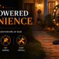 Pumpkin Moon Garden Stake Light