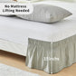 Ruffled Elastic Bed Skirt – Tidy, Clean & Sophisticated