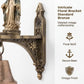 🐦🔔Vintage Cardinal  and Our Lady of Grace Garden Bell