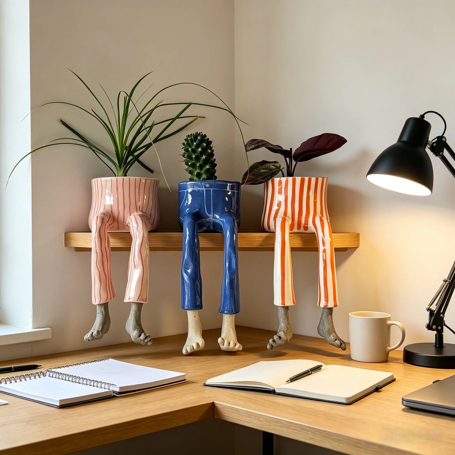 Creative Sitting Planter Collection