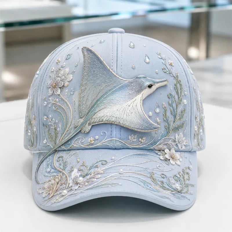 Ocean Sea Creature Pattern Cap